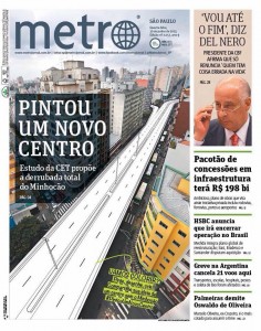 Desmonte CET Metro Minhocão