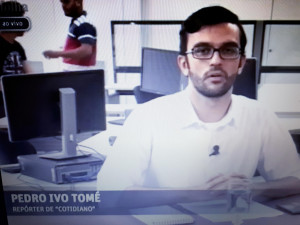 TV FOLHA Reporter Pedro Ivo